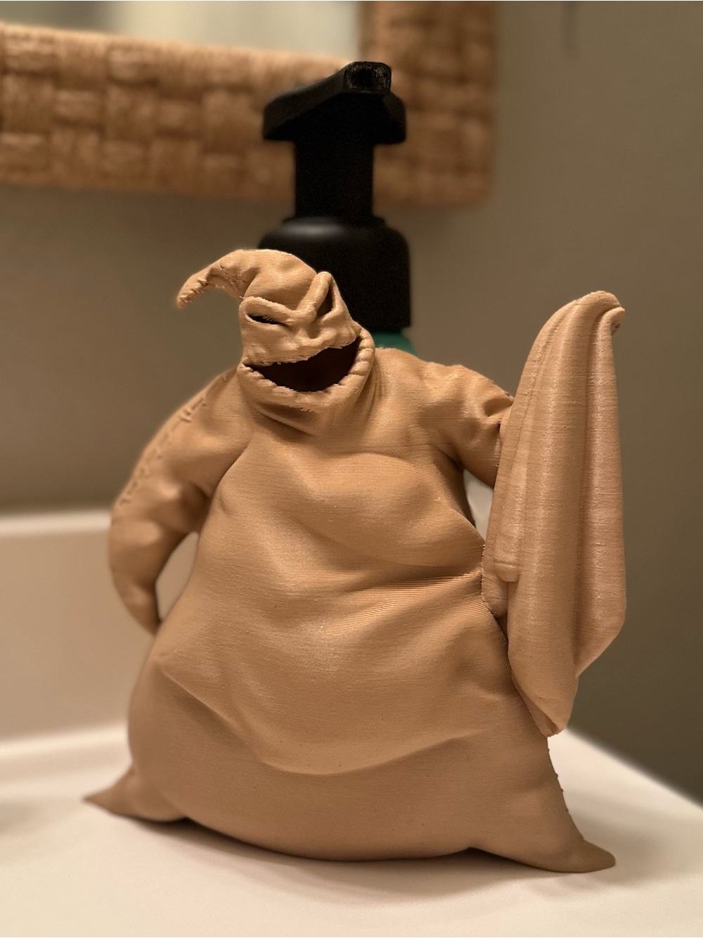Oogie Boogie Nightmare Before Christmas Soap Holder for Bath & Body Works Bottle